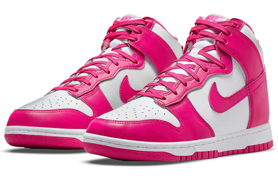 Высокие осенние найк данк Кроссовки Nike Dunk High Pink Prime женские DD1869-110 заказать