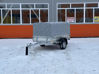 Прицеп «Спутник Expert» (2155х1300х330) оцинкованная рама, без подрамника ХИТ ПРОДАЖ!!!