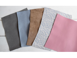 Набор замши и кожи 3 (толщина 0,8-1,1 мм)