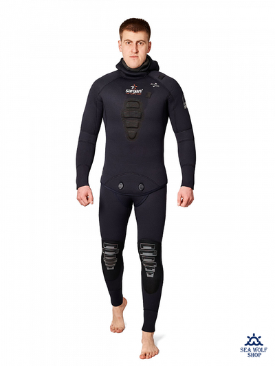 Гидрокостюм неопрен 9мм Sargan "СИВУЧ 2.0" р.ML-50