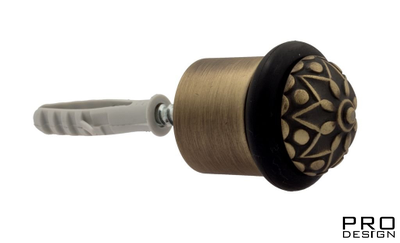 Упор дверной напольный Fratelli Cattini F4 BY матовая бронза