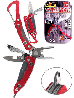 НОЖ-КЛЕЩИ МУЛЬТИФУНКЦИОНАЛЬНЫЙ 8 В 1