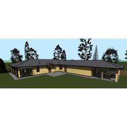 Одноэтажный дом с пятью спальнями 302м² (S36)