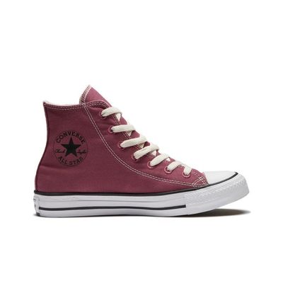 Кеды Converse All Star Renew Canvas бордовые высокие 166141C