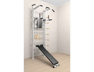 Деревянный тренажер стенка в квартиру с креплением к стене для взрослых ...