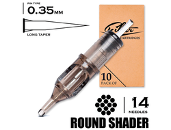 14 RSLT/0.35 - Round Shader Long Taper "EZ FILTER"