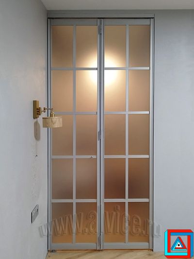 Дверь-книжка из 2-х створок встроенная