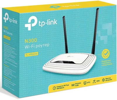 Wi-Fi роутер TP-Link WR841N Белый