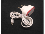 Сетевое зарядное устройство для iPhone Lightning, выход USB 1A (гарантия 14 дней)