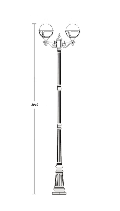 Светильники садово-парковые GENOVA 2