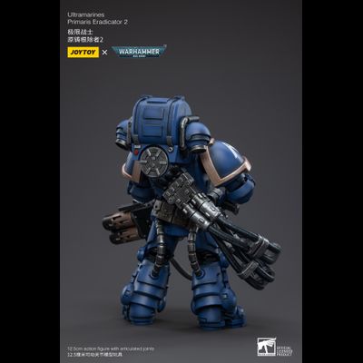 Примарис Эрадикатор Ультрамаринов (Warhammer 40k) - КОЛЛЕКЦИОННАЯ ФИГУРКА 1/18 Ultramarines Primaris Eradicator2 (JT3532) - JOYTOY
