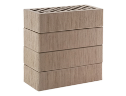 Кирпич облицовочный Серый Тростник 1NF 250х120х65 М150-175 ЛСР