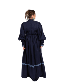 Платье в русском стиле "Поморское" шерстяное