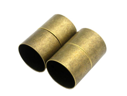 МАГНИТНАЯ ЗАСТЁЖКА "ЦИЛИНДР" -15мм -БРОНЗА