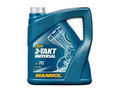 МОТОРНОЕ МАСЛО MANNOL 2-Takt Universal MN7205-4 4L