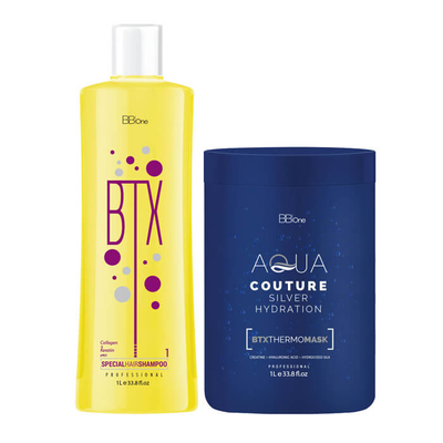 Набор для ботокса волос Silver Hydration BTX, 1000/1000 мл.