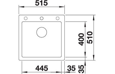 Мойка Blanco PLEON 5, 521504