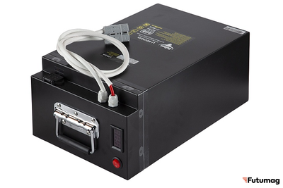 Литиевый тяговый аккумулятор RuTrike (18650 MnCoNi) 60V52A/H