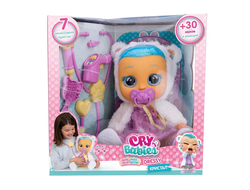 Cry Babies Кукла Кристал заболела интерактивная плачущая с аксессуарами 41022