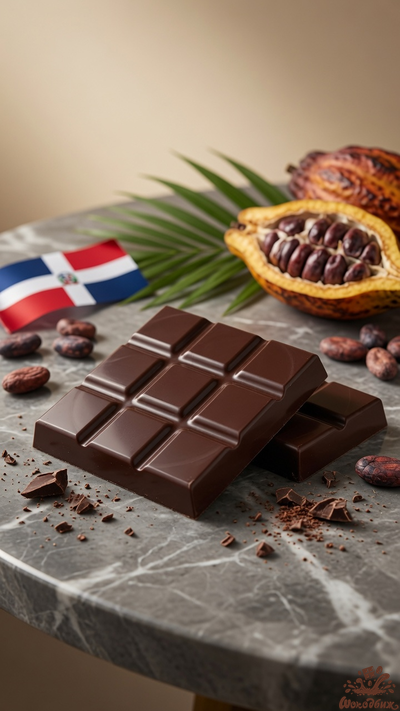 Темный 80% шоколад Доминикана Öko-Caribe плитка 50 г