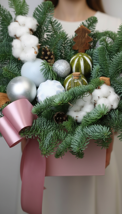 Новогодняя композиция № 1130