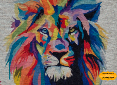 Футболка меланж с вашим принтом