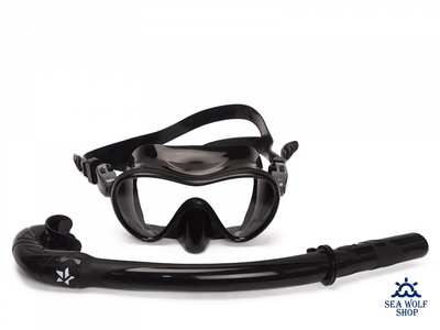 Маска с трубкой Sargan "Калан" Black