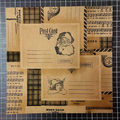 ФП набор штампов "Посткард"