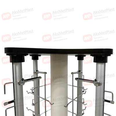 HG7409 Стойка для очков настольная, вращающаяся, с замками на 36 мест