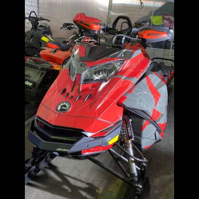 Наклейки на снегоход GEN4 G4 SKI DOO Turbo Expert 2022-2024 #2360-1