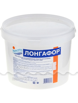 Маркопул Кемиклс на основе хлора Лонгафор органический хлор - 90% табл. 100 гр, ведро 5кг