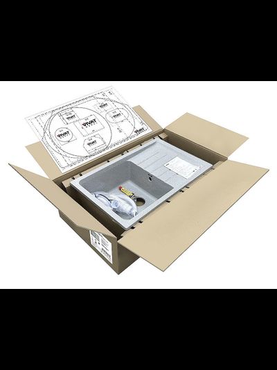 Мойка врезная 754919 1Ч1К Бежевый Мат