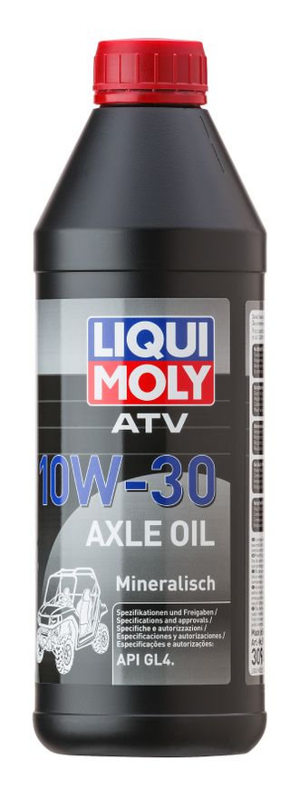 Трансмиссионное масло Liqui Moly Motorbike Axle Oil ATV 10W-30 (Минеральное) - 1 Л (3094)