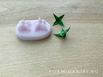 Молд «Чашелистик жасмина (Чубушника) #1» (ELF_decor)