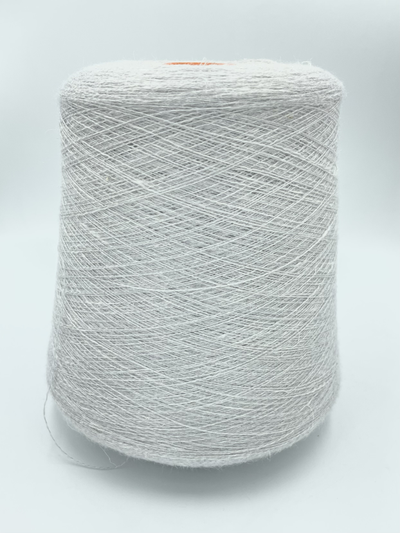 Filati Biagioli Modesto art. GINKO (филати биаджиоли модесто арт. гинко), состав: 46% WS кашемир, 27% SETA шёлк, 27% LINO лён, Nm. 2150 м в 100 гр. жемчужный серый