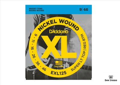Купить струны D'ADDARIO EXL125 в интернет магазине domstereo.ru с доставкой