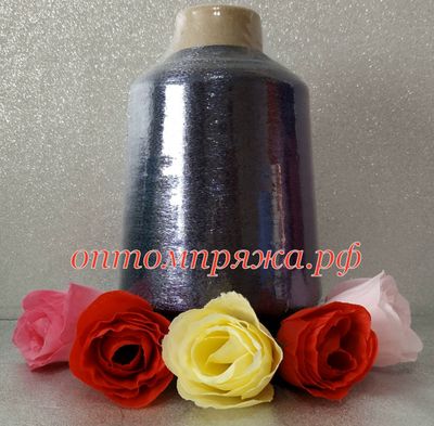 МЕРЦАЮЩАЯ НИТЬ ЛЮРЕКС ЦВЕТ ТЕМНО-СИНИЙ