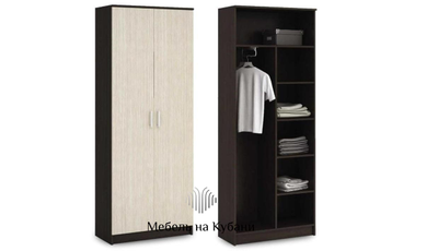 Машенька ШК 204 шкаф комбинированный Венге/Белфорт