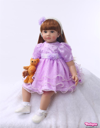 Кукла реборн — девочка  "Ариана" 60 см