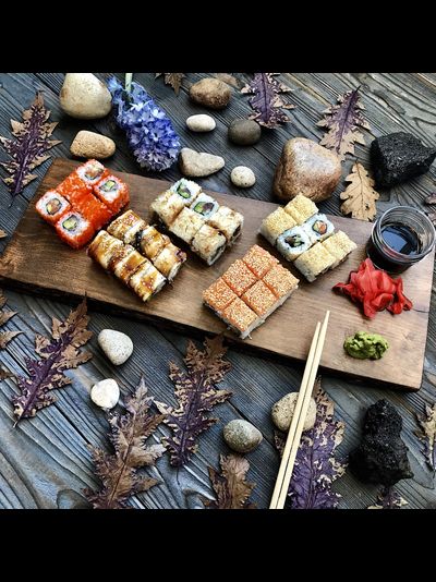 доска для подачи блюд, тёмная