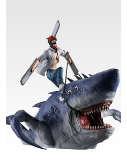 Фигурка Человек-бензопила (Chainsaw Man Ichiban Kuji, Mega Impact)