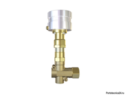 Регулировочный клапан VRPP 200-280 вход, выход,bypass 1'' c воздушным управлением 200 л/мин 310 бар