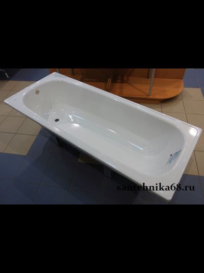 Ванна стальная BLB Europa белая (розовая, зеленая, голубая) с ножками 2.3мм 1,05 120 130 140 150 160 170 см