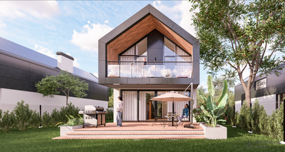 Продаётся земельный участок, площадью 3469 кв.м., в Батуми, в районе аэропорта,  с разрешением на строительство таунхаусов (с утвержденным проектом). Земля не сельскохозяйственного назначения.