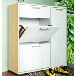 Дели-4 обувница (ШхГхВ), мм 950*335*1020 дуб анкор