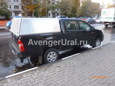 Алюминиевый кунг Triffid на toyota hilux