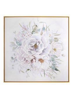 Интерьерное панно с цветочным мотивом