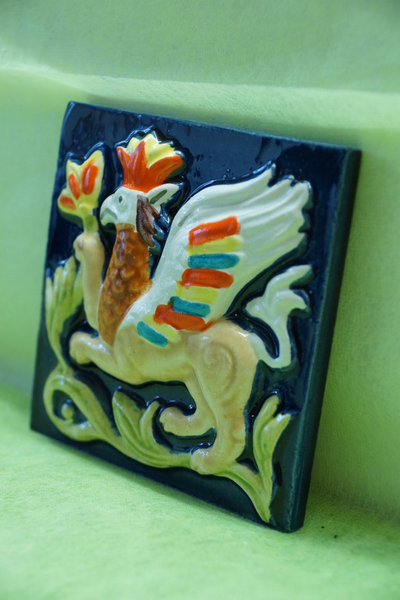 Грифон (изразцовая плитка)