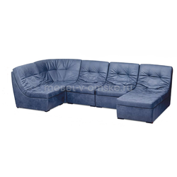 ОР003 Диван угловой "Арабис-5" (пума). Размер: 4580*1080*1400/2000. Спальная зона: 1400*3210