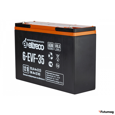 Тяговый аккумулятор Eltreco 6-EVF-32 (12V32A/H C3)